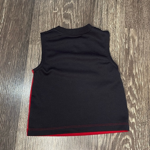 Jordan Kids Red and Black Tank Top and Shorts Set size 12 months - Picture 4 of 10
